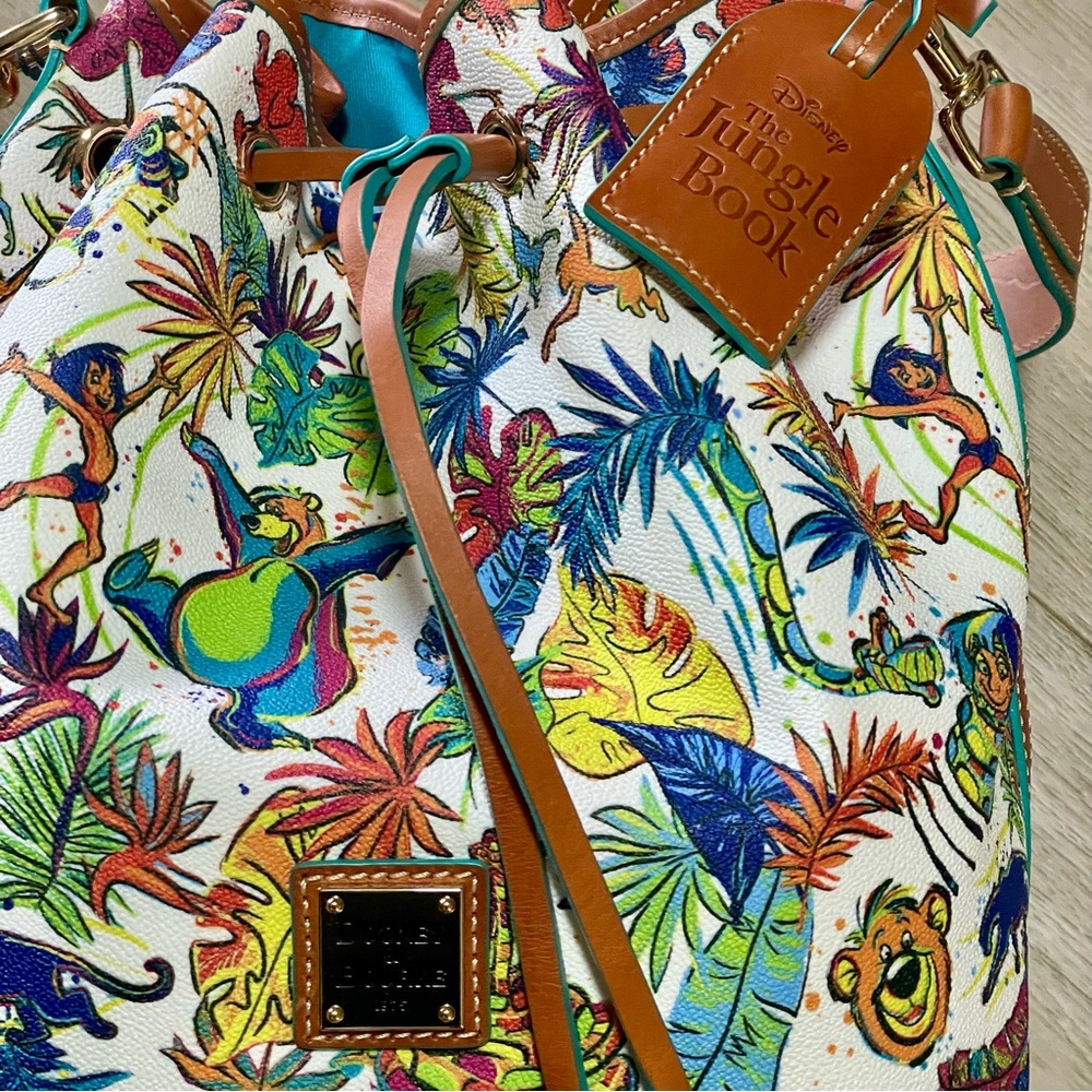 Dooney & Bourke Disney Jungle Book drawstring bucket purse